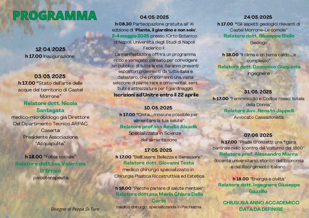 Programma 2024-2025